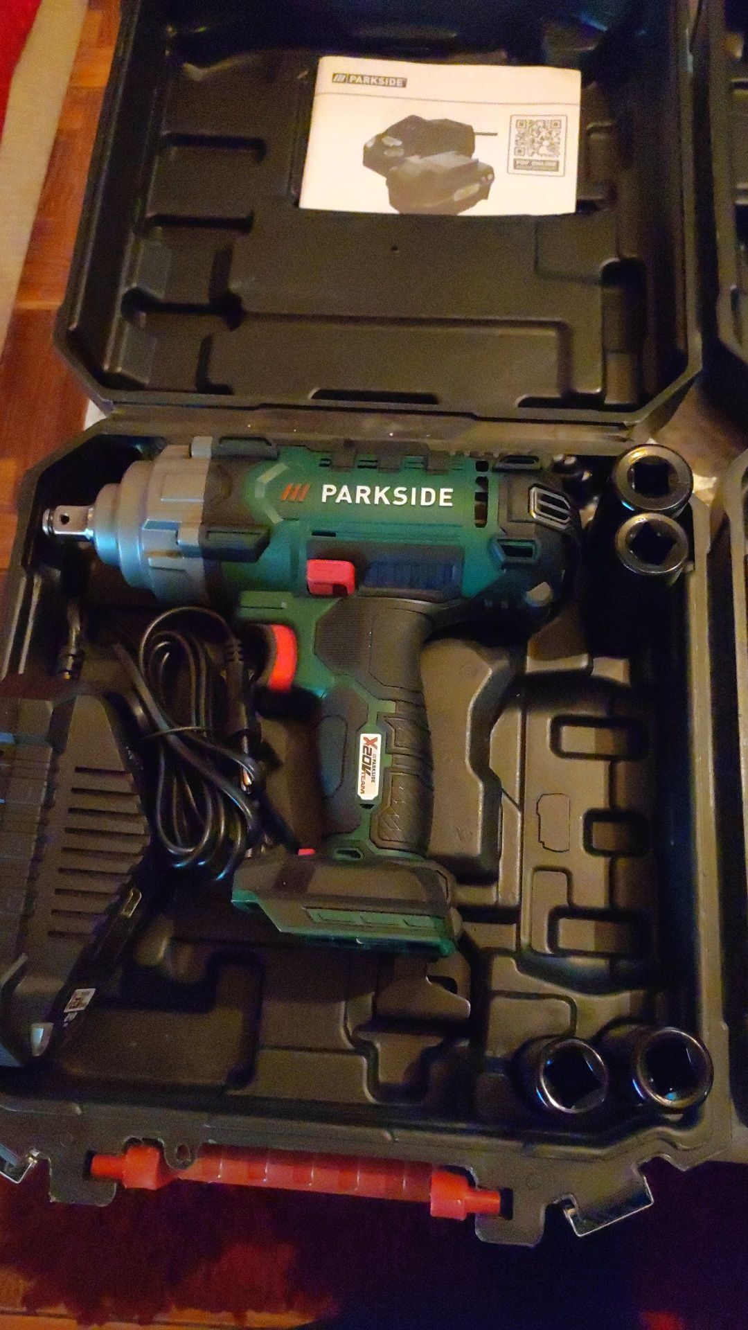 Pistol impact Parkside 400Nm Germania