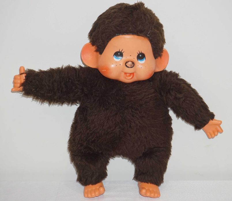 Колекционерска плюшена играчка Monchhichi Effe Made in Italy 42см