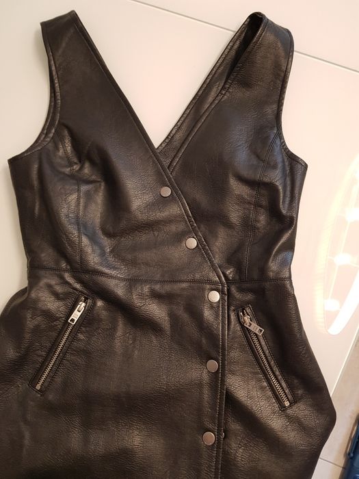 Дънков сукман на Mustang, кожена рокля Pepe jeans