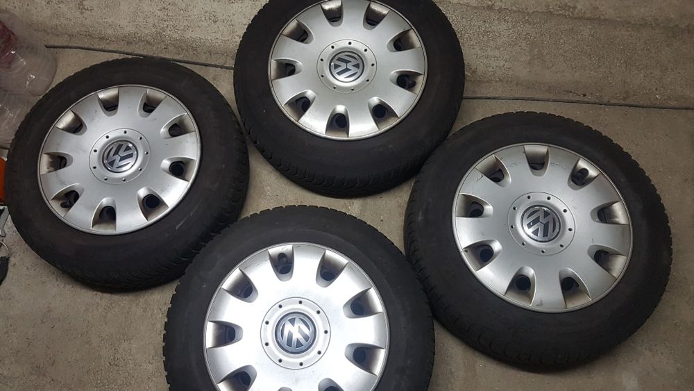 Cauciucuri iarna cu jenti tabla 15 vw