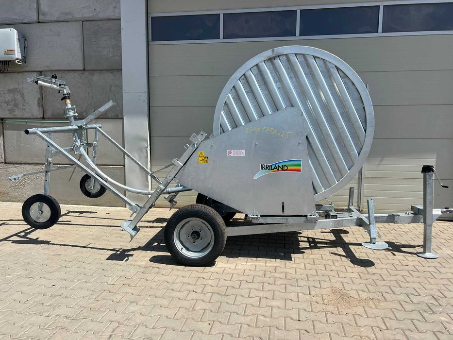 Ролкова поливна система Irriland 300 м / 63 мм – Нов + Видео