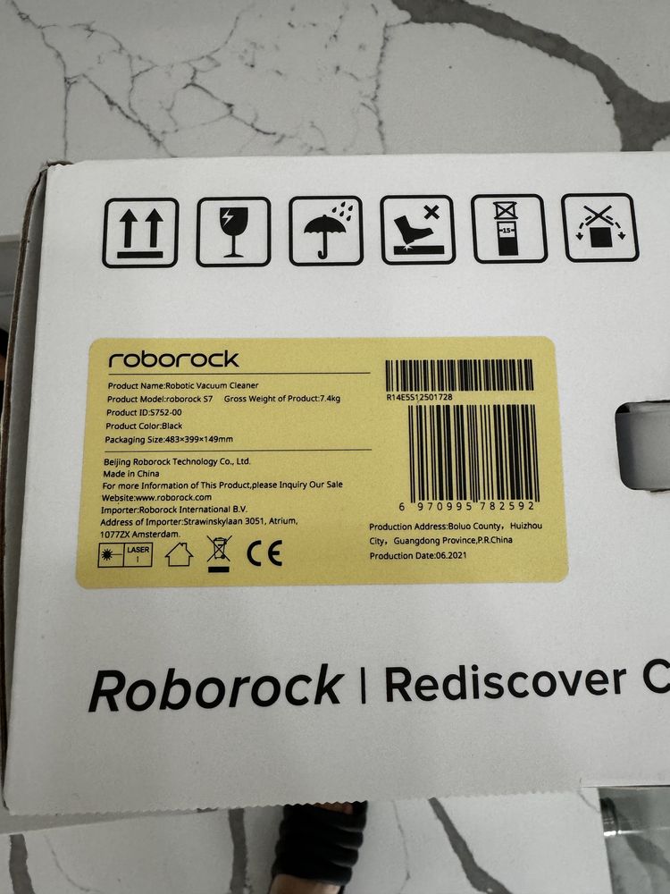 Roborock S7, WiFi, 68W, Aspirator si mop ca nou / folosit foarte putin