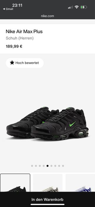 Nike Air Max Plus Tn 42 (26.5 cm) 100% originali