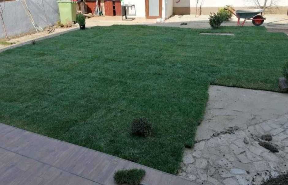 Gazon Rulou Sisteme de Irigare Si Insamantare