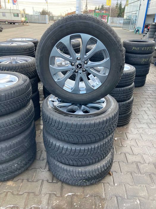 Jante Mercedes W253 GLC Anvelope iarna Bridgestone 235 60 18
