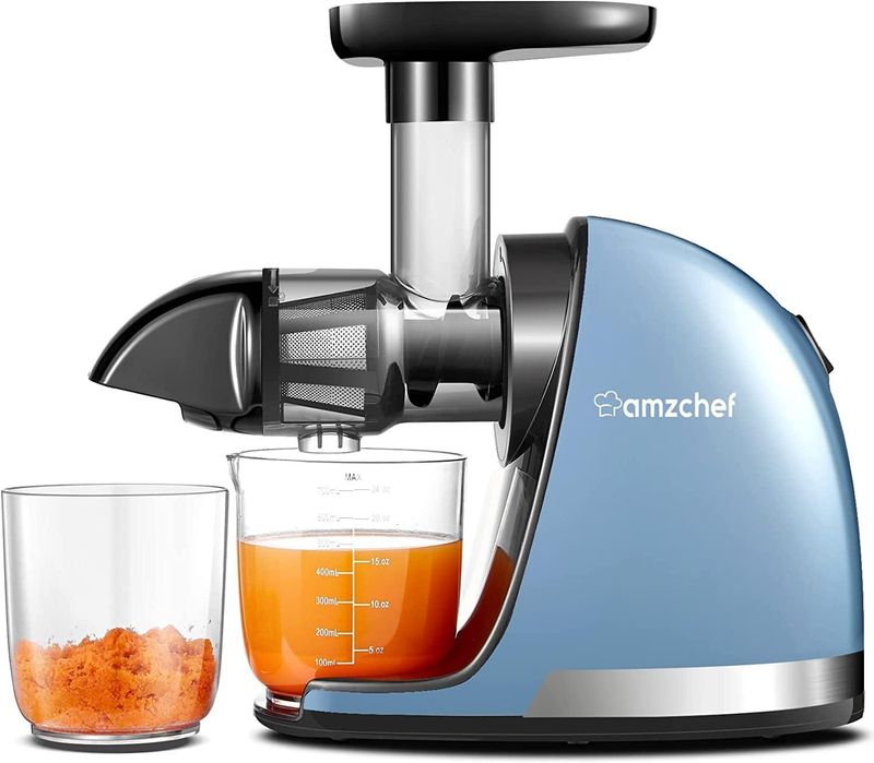 Storcator cu presare la rece Amazchef | 150W SITA INOX | NOU IN CUTIE