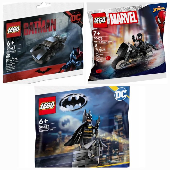 Нови Lego пликчета (polybags) различни модели