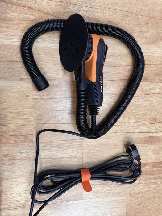 Șlefuitor electric MAXXT 350 W fără perii, disc 125/150 mm, excentric