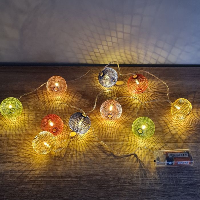 Декоративни LED лампички – 10 броя (дължина 150 см)