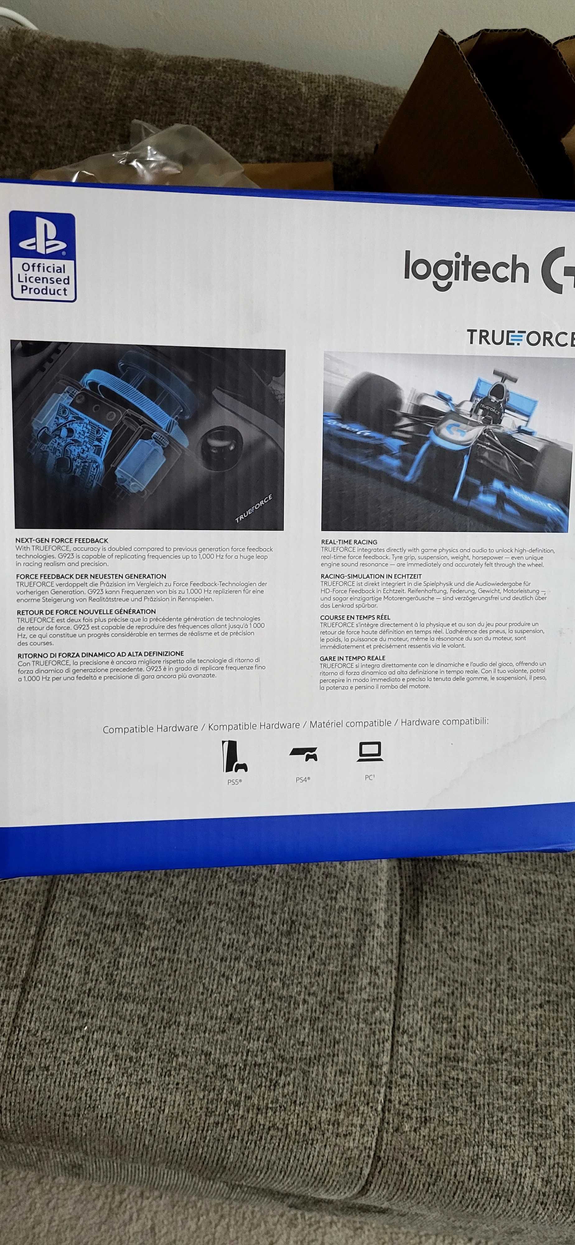 Волан и скоростен лост LOGITECH TRUEFORCE G923 SE COMBO