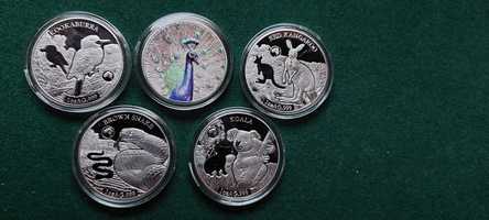 Монети Диви животни  15 лв.бр по избор