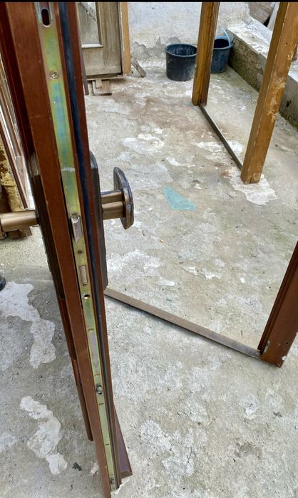 USA INTRARE CASA Germania lemn termopan  cristal H 222x L 111 GARANTIE