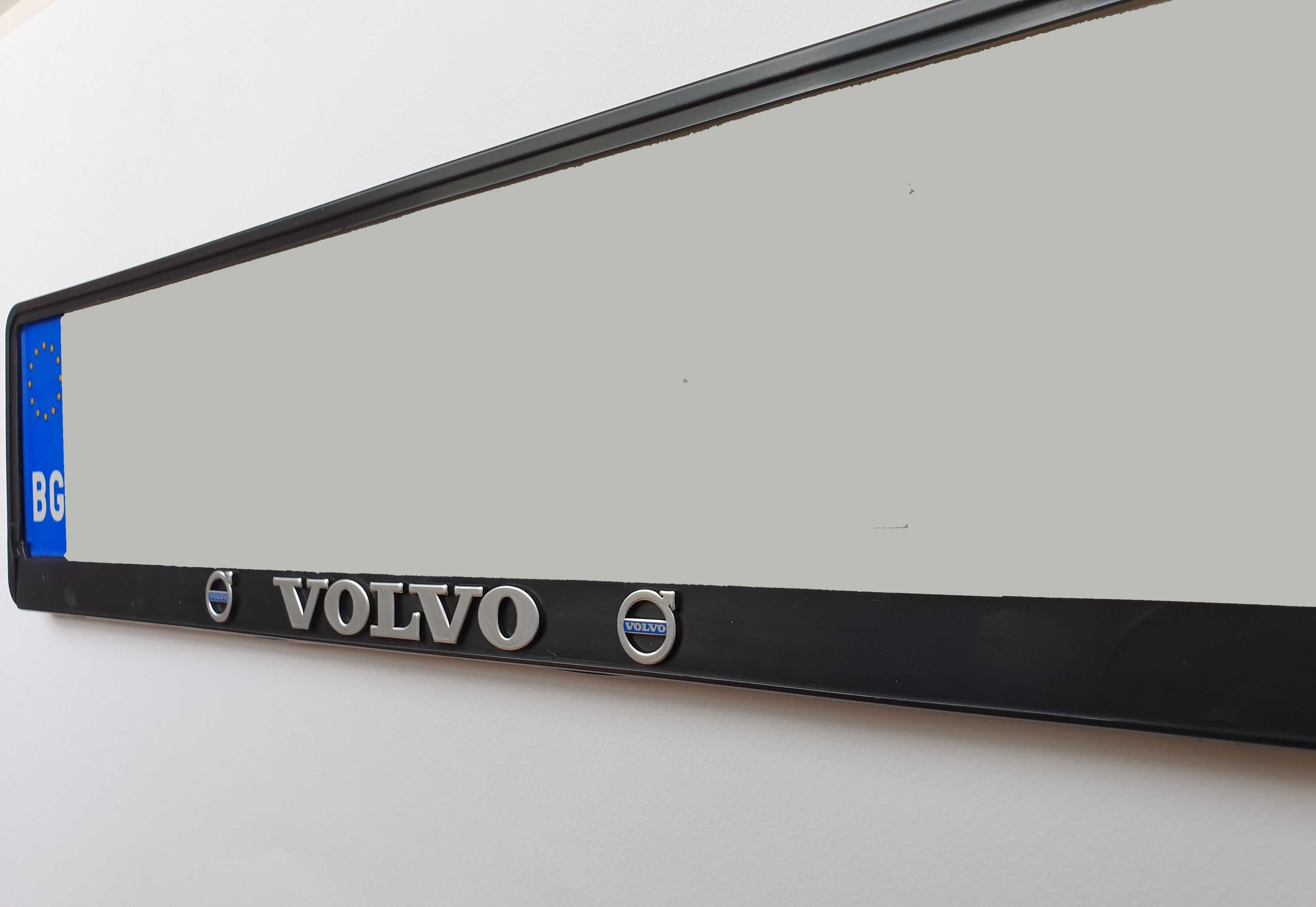 2 броя Рамки за регистрационен номер Volvo | Saab