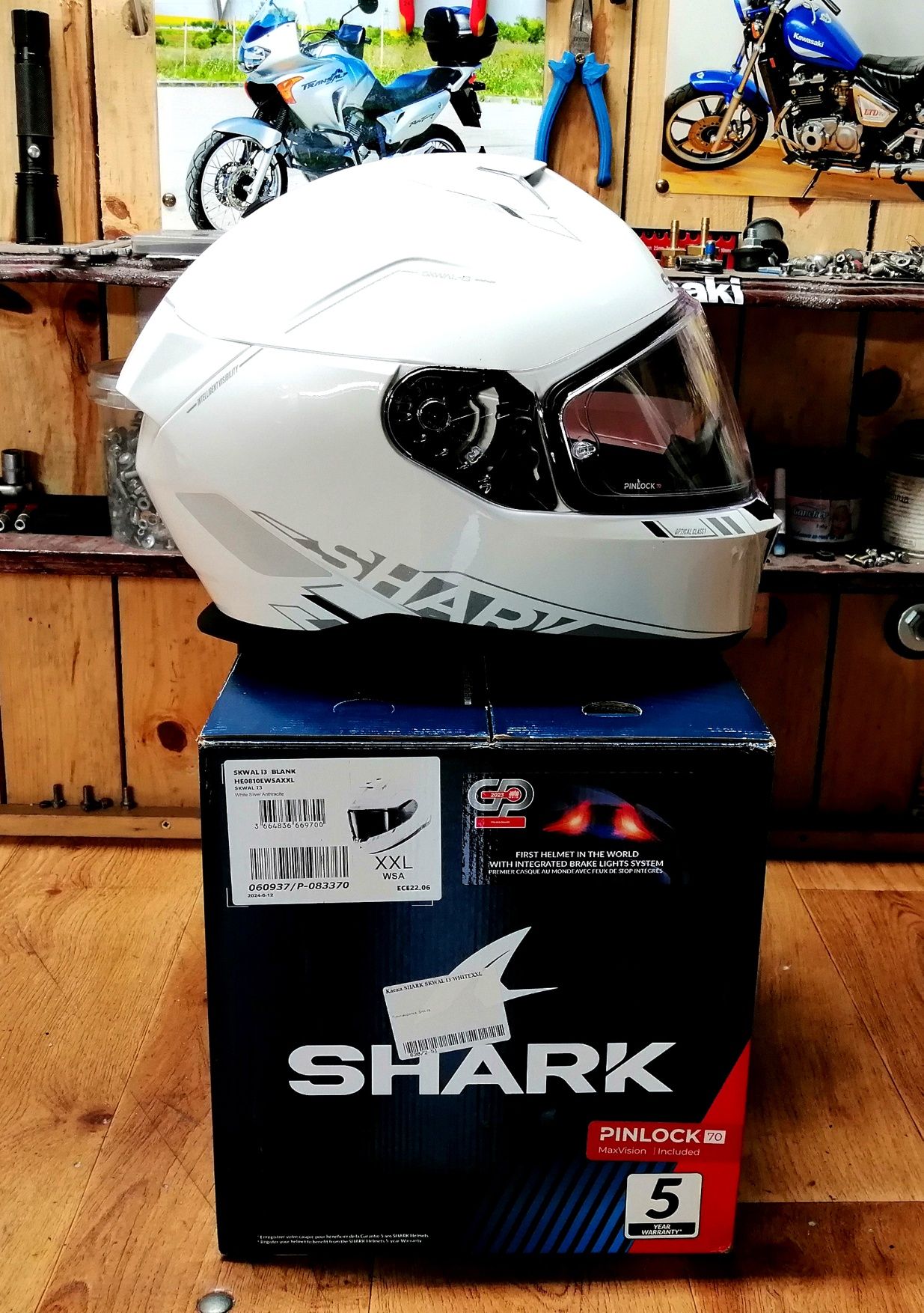 Каска за мотор shark skwal i3