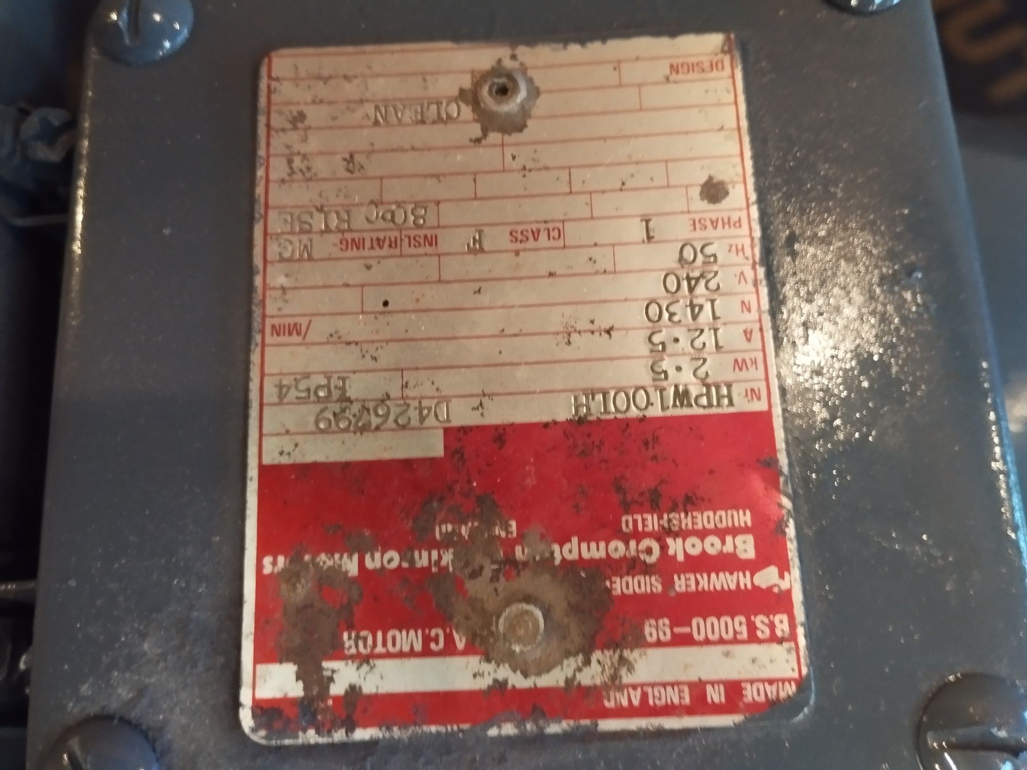 Големи монофазни мотори ,двигатели,2,5KVA и внос от Англия