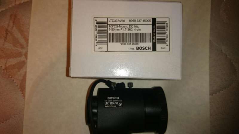 Обектив Bosch за охранителни камери 5~50мм