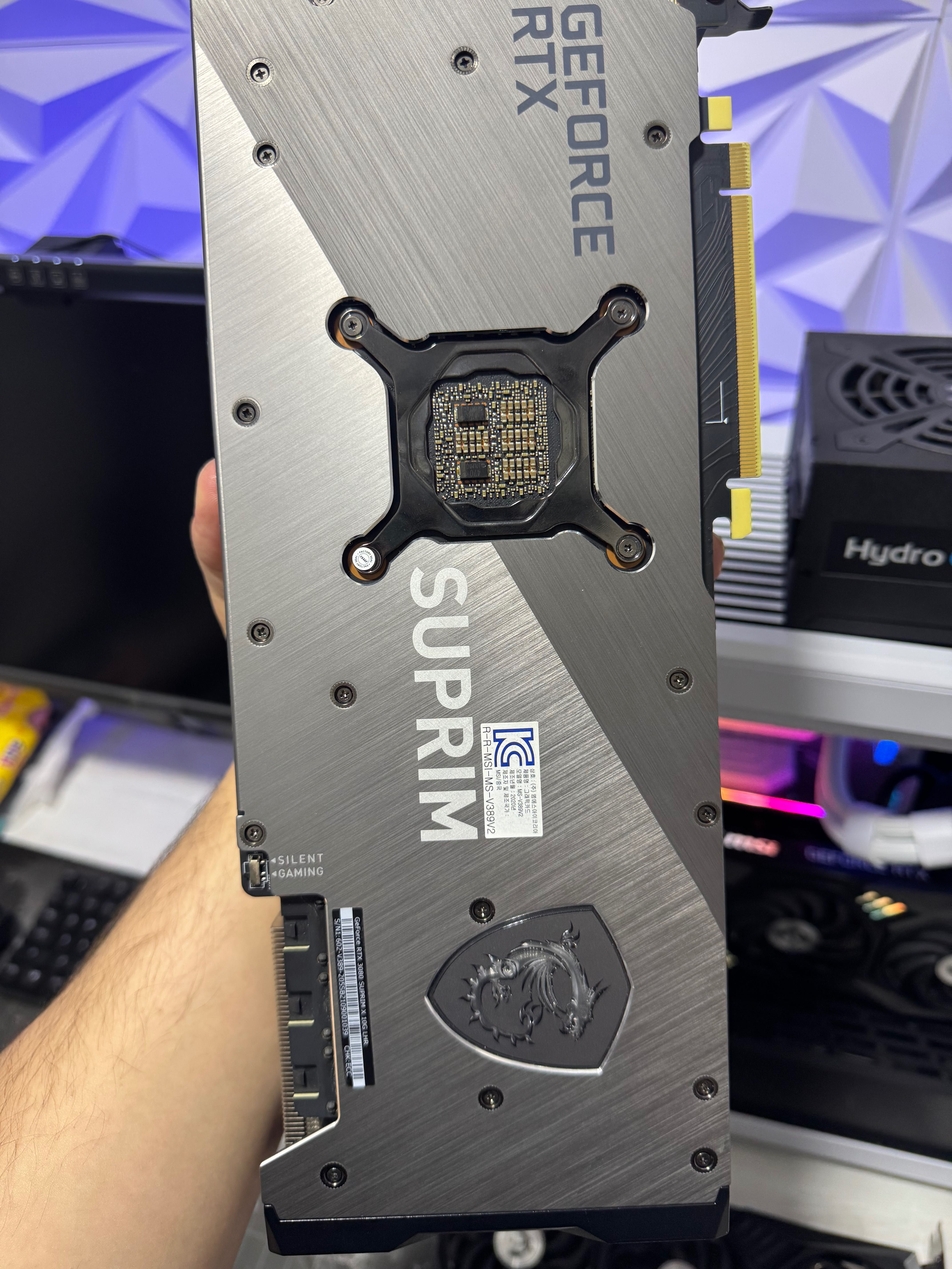 MSI SUPRIM RTX3080 10GB 320Bit kak noviy