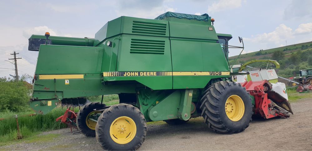 Combina John deere 9600 porumb păioase