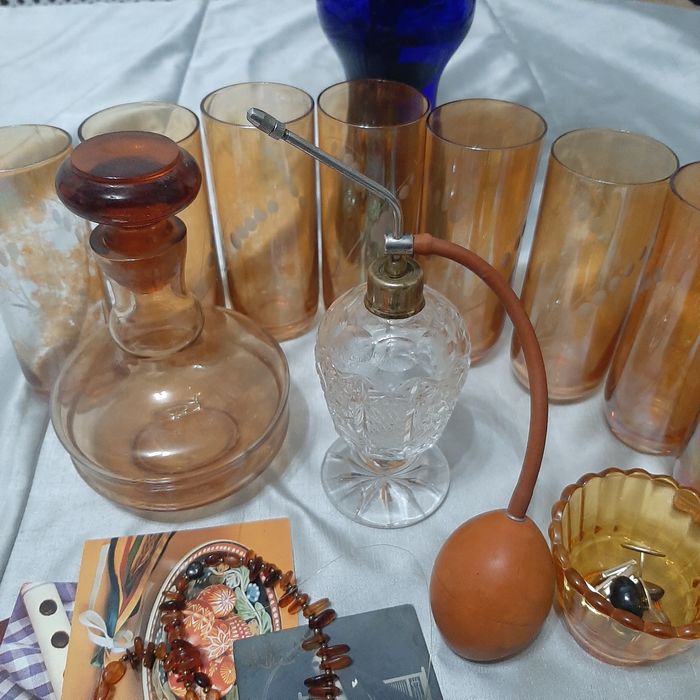 Стаканы Чехия с графином