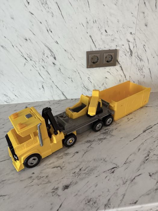 Set de joaca, camion cu excavator si figurina, Paw Patrol rubble