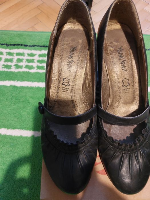 Pantofi din piele naturala interior/ exterior, , marimea 36