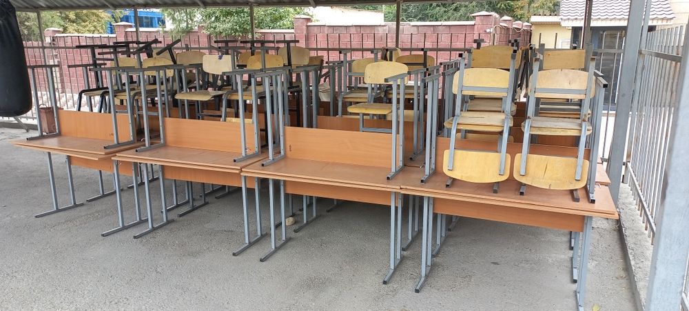 Парта школьная двухместная 10000