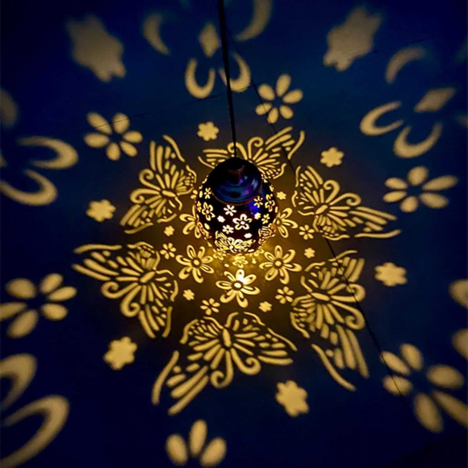 Lampa solara decorativa, rezistenta la apa, ip44, maro