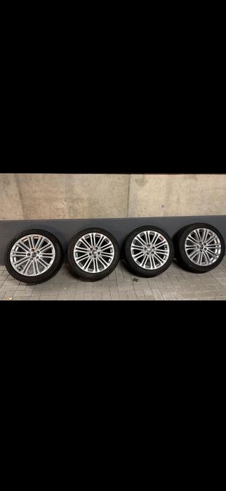 Jante audi r18 ,a4,a5,a6,5x112,cu anvelope iarna 245/40/18