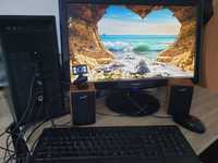 PC HP si Monitor Led Philips de 24"