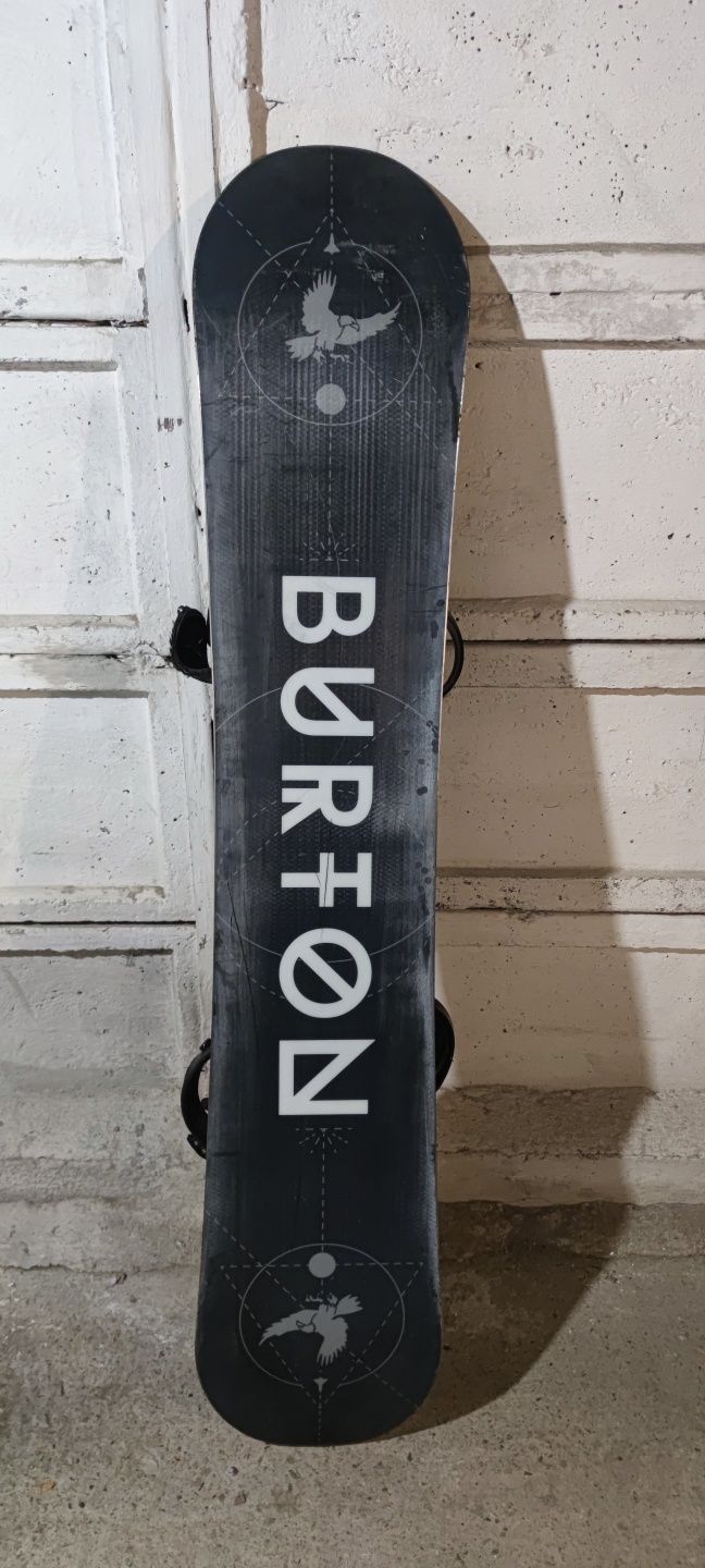 snowboard Burton process flying v 155 cu legaturi burton