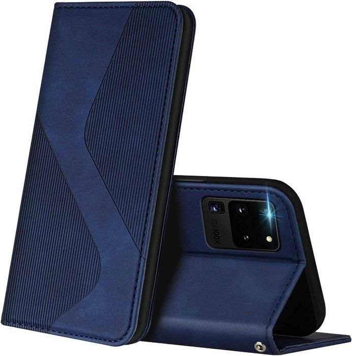 Husa Samsung Galaxy S21FE Silicon Strap Cover/Piele tip carte S20Ultra