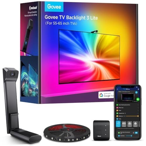 Смарт LED подсветка Govee TV Backlight 3 Lite RGBICW 55-65 и 75-85 инч