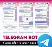 Telegram bot yarataman, Телеграм бот
