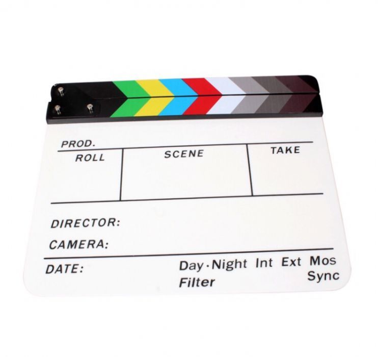 Clapper Board Cavision Universal Color ( CLACHETA FILM PROFESIONALA )