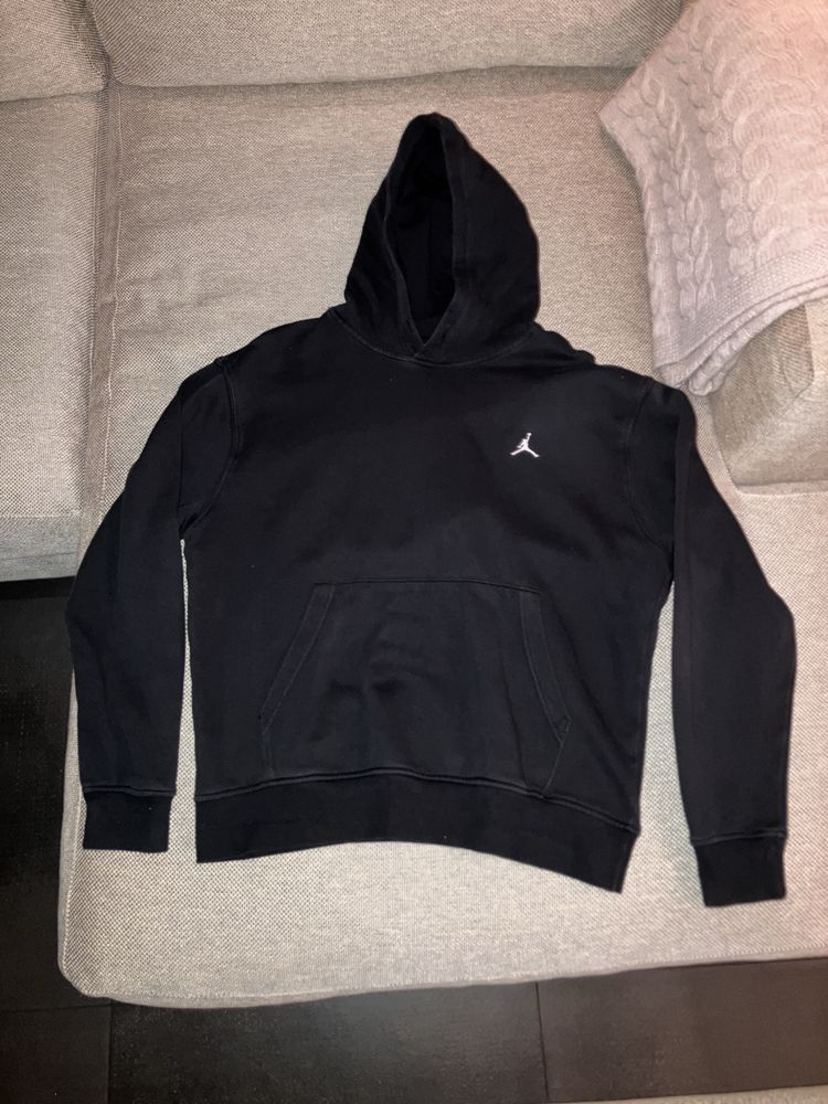 Оригинално чисто черно Air Jordan Hoodie
