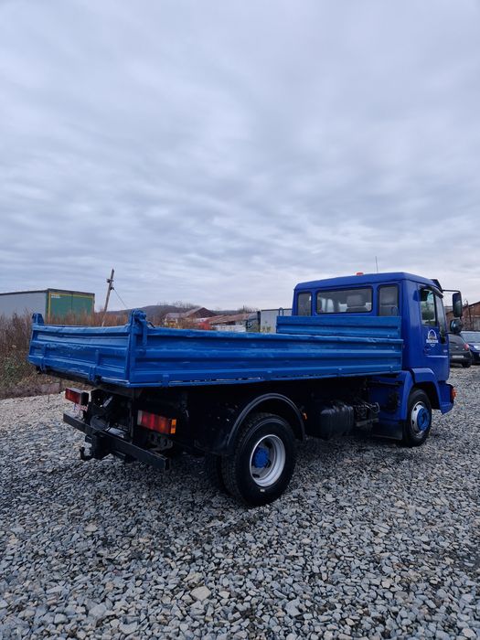Man L2000 7,5t basculabil 3 părți meiller kipper (iveco mercedes)