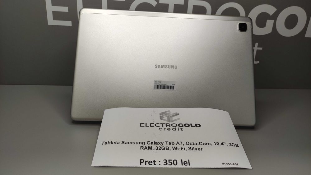 Tableta Samsung Tab A7 Octa-Core/3GB RAM/32GB/10.4''/WI-FI ID553-AG2