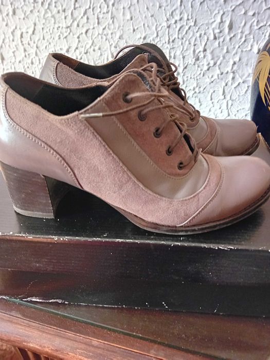 Pantofi din piele naturala mas. 37