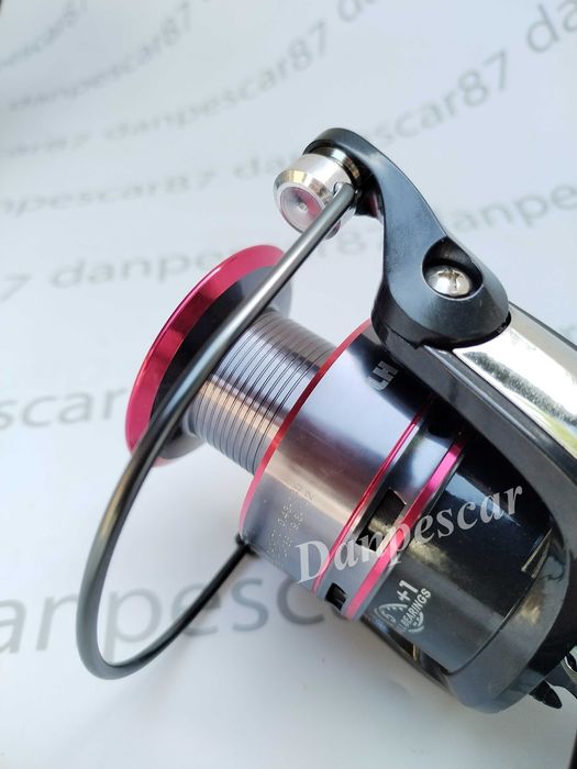 SET 4 Mulinete FL LH6000 6 rulmenti pentru crap si tambur rezerva