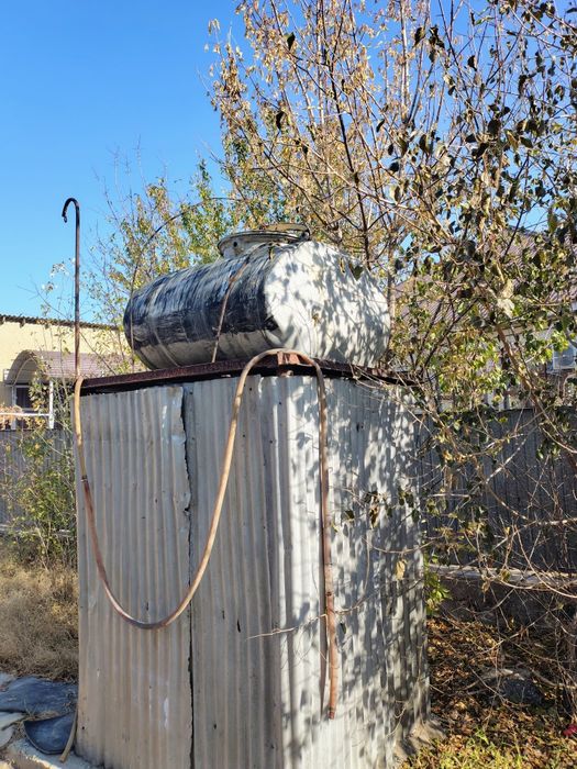 Алюминева бочка для душа 1тонна