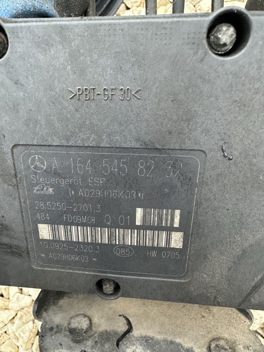 ABS помпа Mercedes benz ML W164 GL X164 абс мерцедес мл в164 гл