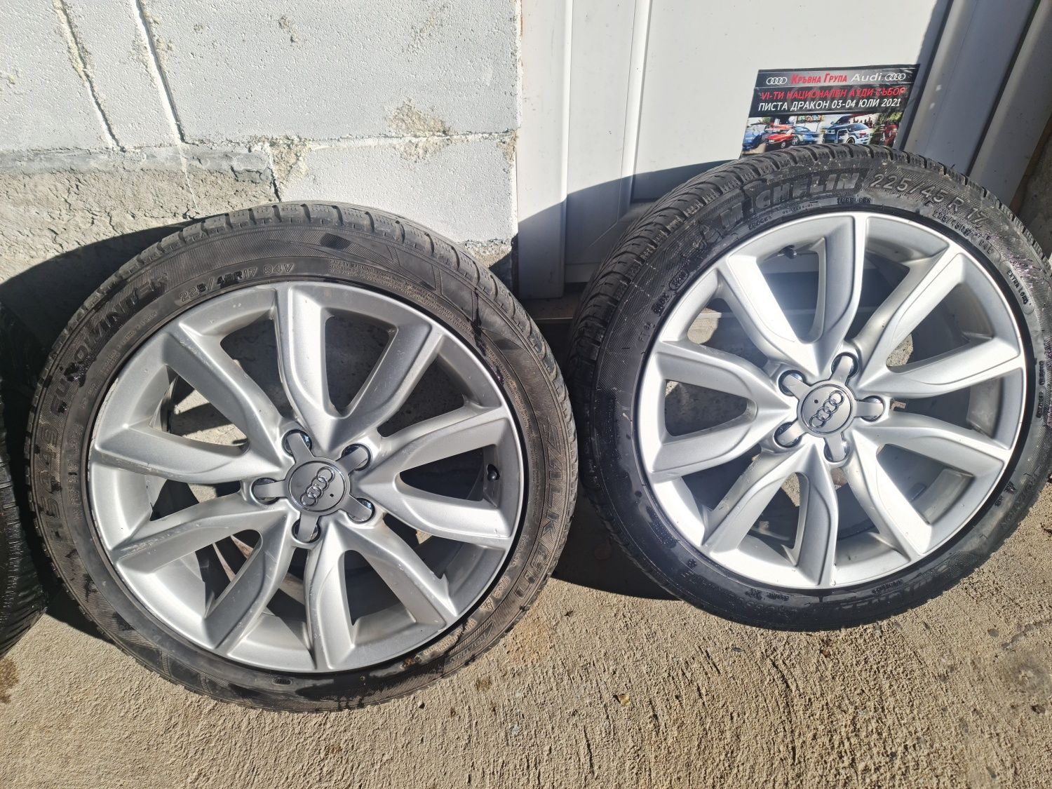 Оригинални джанти за ауди 17"