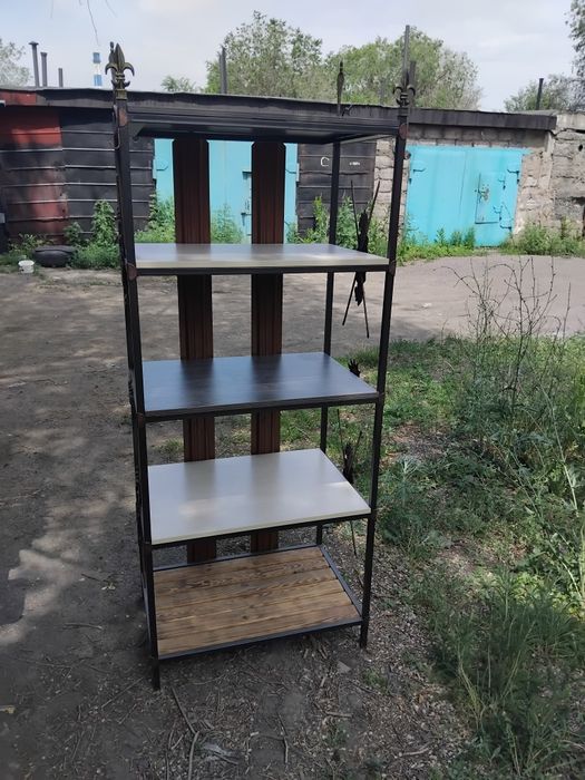 Стеллаж,кресло качалка,зеркала вешалки -эксклюзив,ручная работа