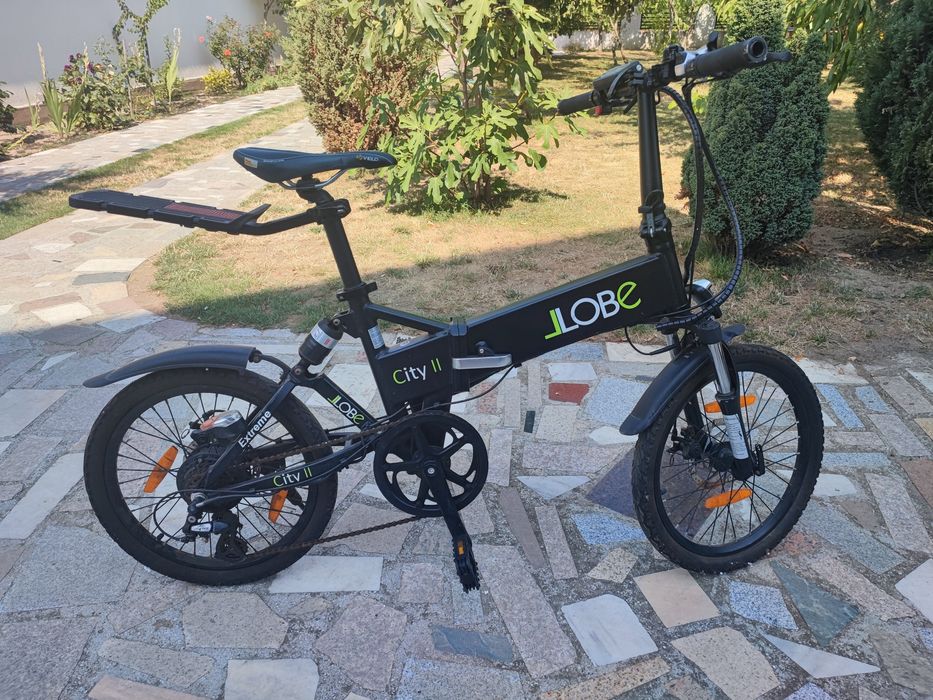 Bicicleta electrica LLobe City II 20 inch 10.4Ah cu incarcator 1200 km