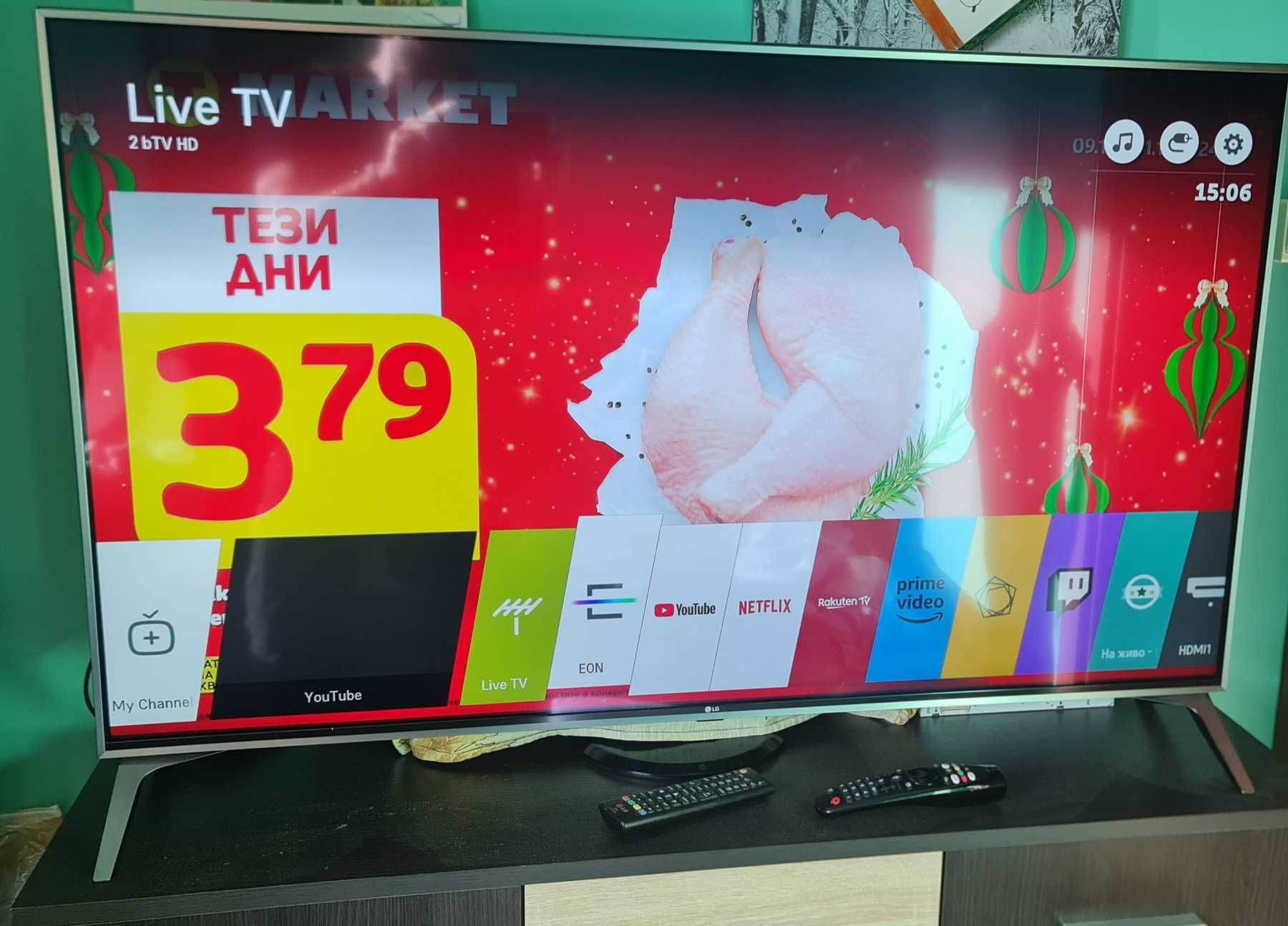 Телевизор Lg UHD Nanocell 49 инча