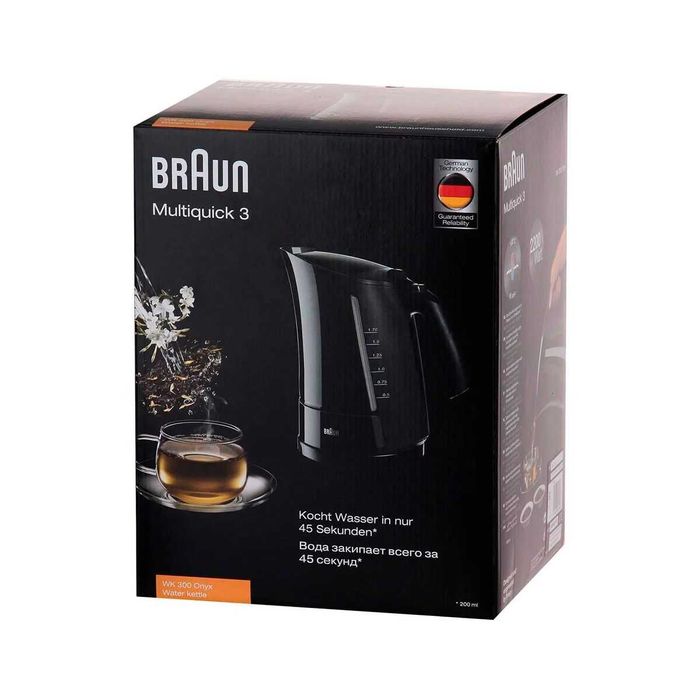 Электрочайник Braun WK300 Onyx