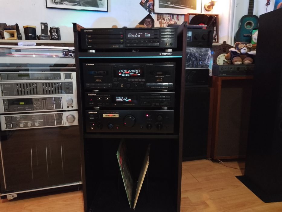 Amplificator Pioneer A 505 r/  Cd Player Pioneer, Deck Pioneer , Rack