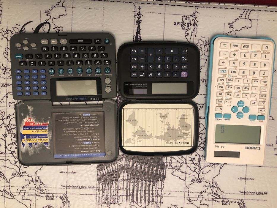 Calculator stiintific Canon, Agenda electronica ,Calculator Big Apple