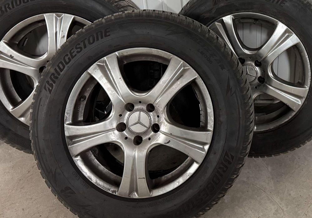 Комплект Лети джанти 17 и зимни гуми Bridgestone 235/65/17