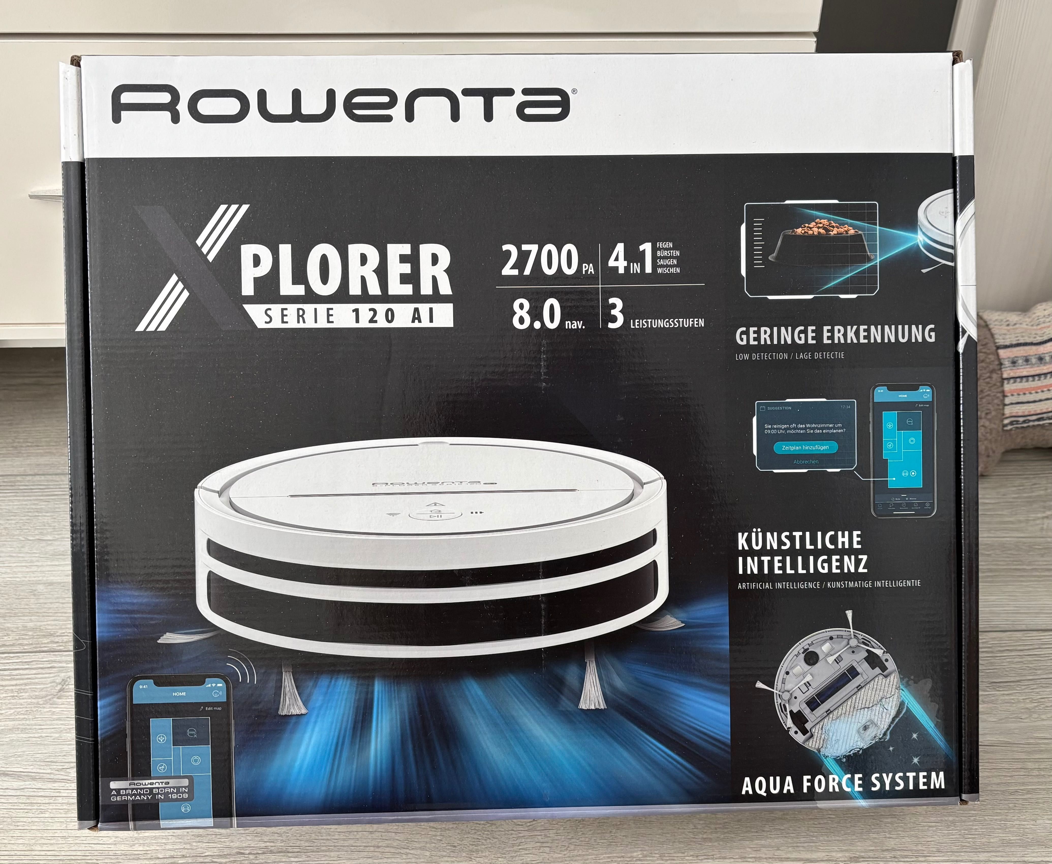 Прахосмукачка робот Rowenta